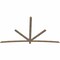 Ekena Millwork Alberta Smooth Timber Gable Bracket, Douglas Fir, 108"W x 63"H x 1 1/2"D x 3 1/2"F, 14/12 Pitch GBW108X63X0204ALB00SDF - alternate 2